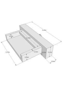 Wasserfall "Bahamas" (Art.Nr. AG-ew1211) -Juliana Verkäufe EW1211Bemassung1 1280x1280