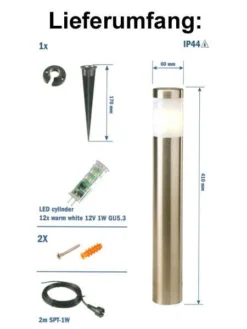 Gartenleuchte 'Albus' Von Garden-Lights (Art.Nr. 4024601) -Juliana Verkäufe abatros 3 76129 2 1280x1280
