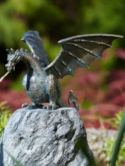 Bronzefigur Drachenvogel Terrador Klein (Art.Nr. 90169)