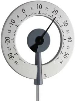 TFA Design-Gartenthermometer 'Köln Black' (Art.Nr. 12205510)