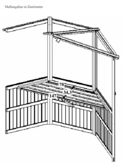 Gewächshaus 'Madeira' (Art.Nr.P380/51) -Juliana Verkäufe gewaechshaus madeira 3 81383 2 1280x1280