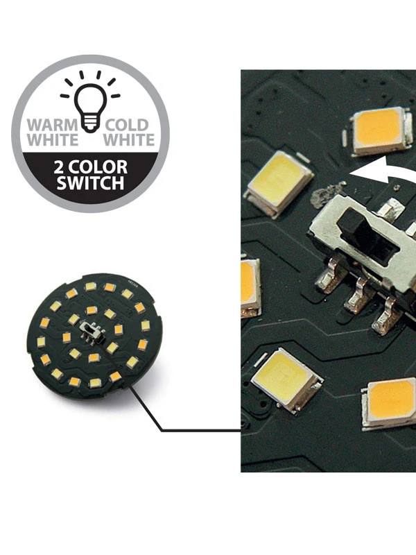 SMD LED Unit 12x Weiss/Warm Weiss 2W (Art.Nr. 6244011) 2 SMD LED Unit 12x Weiss/Warm Weiss 2W (Art.Nr. 6244011) – Bild 2