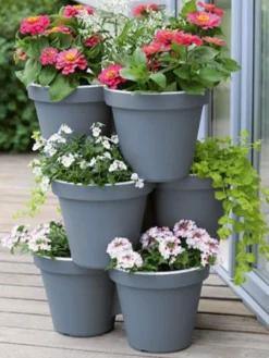 3er Säulentopf E&K -Juliana Verkäufe saeulentopf e k bepflanzt 1280x1280