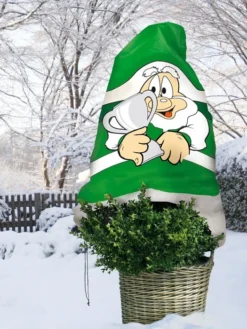 Winterschutz Vlieshaube "grün-weiß" (Art.Nr. Vi29134)